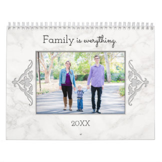 Calendario Citas y fotos de la familia personalizado