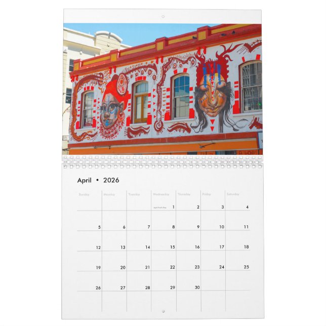 Calendario Ciudad de la Naturaleza de Sudáfrica (Apr 2026)