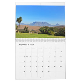 Calendario Ciudad de la Naturaleza de Sudáfrica