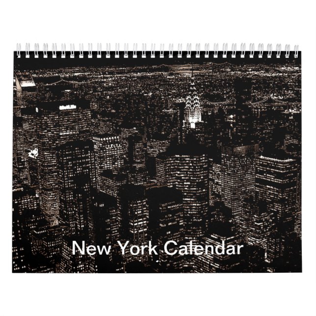 Calendario Ciudad de Nueva York (Tapa)