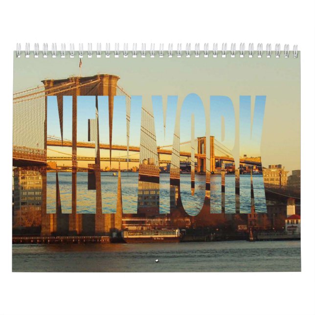 Calendario Ciudad de Nueva York (Tapa)