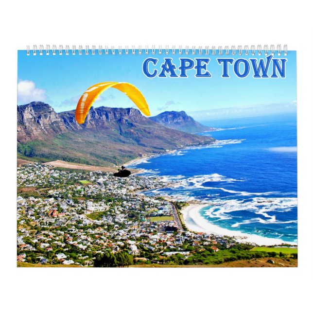 Calendario Ciudad del Cabo Sudáfrica (Tapa)