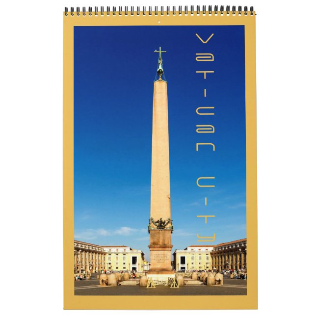 Calendario Ciudad del Vaticano - Roma - Italia - (Tapa)