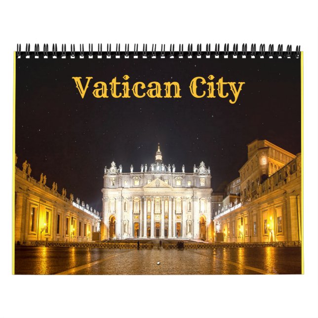 Calendario Ciudad del Vaticano - Roma - Italia - (Tapa)