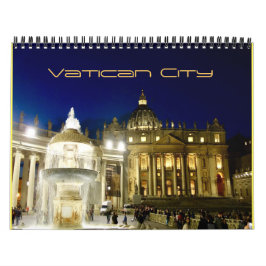 Calendario Ciudad del Vaticano - Roma - Italia -