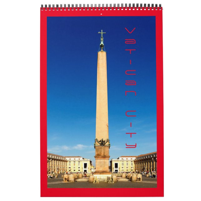 Calendario Ciudad del Vaticano - Roma - Italia - (Tapa)