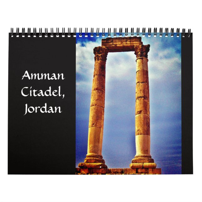 Calendario Ciudadela de Amman, Jordania (Tapa)