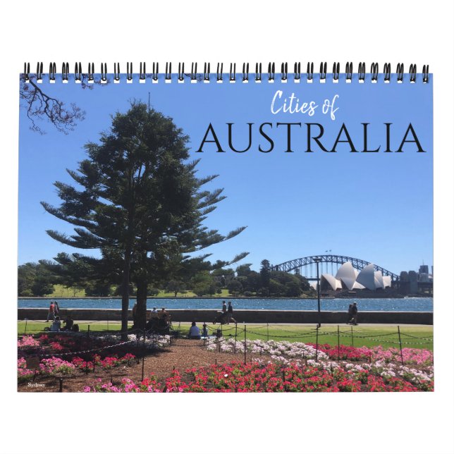 Calendario ciudades de australia 2026 (con ubicaciones) (Tapa)