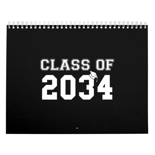 Calendario clase de 2034 (Tapa)
