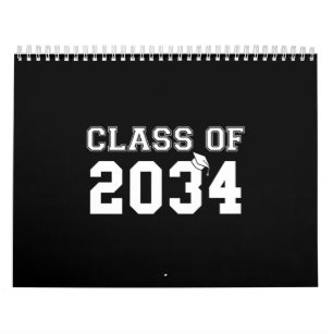 Calendario clase de 2034