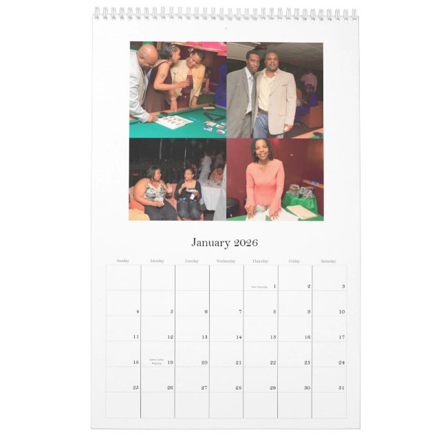 Calendario Clase de la vigésima reunión de antiguos alumnos (Jan 2026)