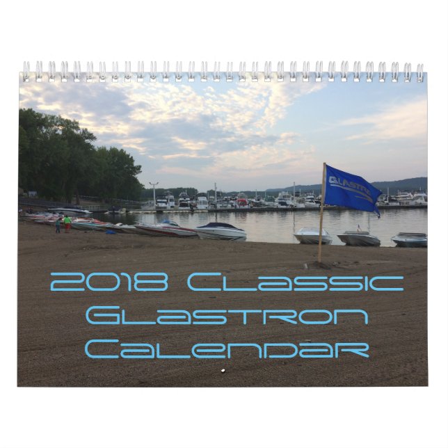 Calendario clásico de 2018 CGOAMN Glastron (Tapa)
