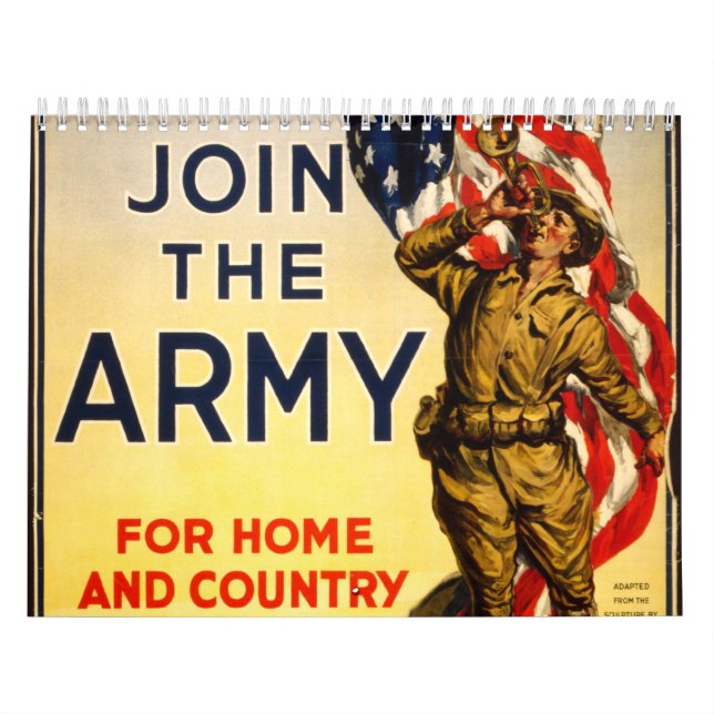 Calendario clásico de reclutamiento del ejército 2 (Tapa)