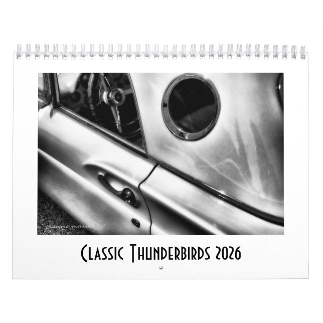 Calendario Clásico de Thunderbirds 2026 (Tapa)