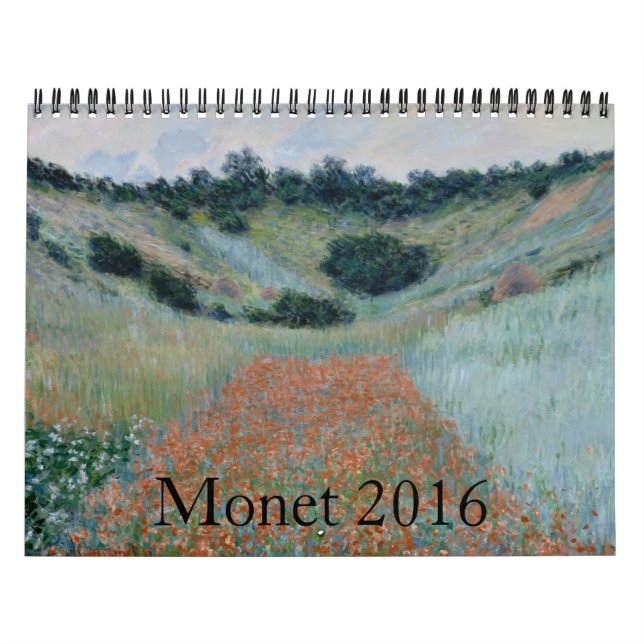 Calendario Claude Monet 2016 (Tapa)