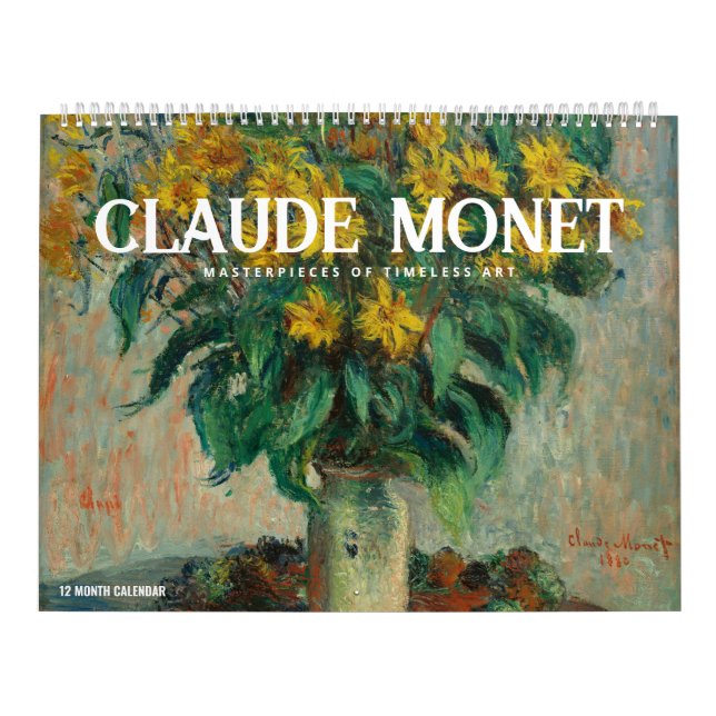 Calendario Claude Monet Calendar (Tapa)
