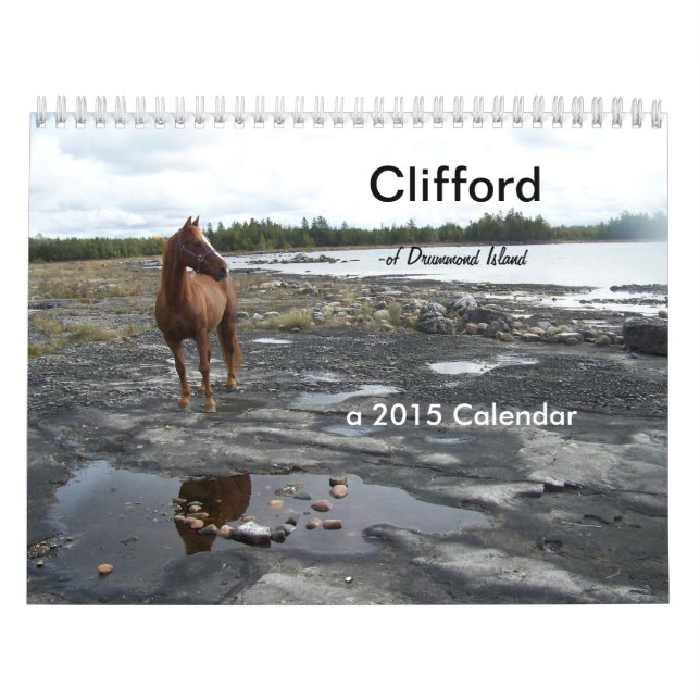 Calendario Clifford el caballo de Morgan (Tapa)