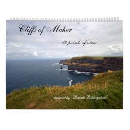 Calendario Cliffs of Moher 12 points of view