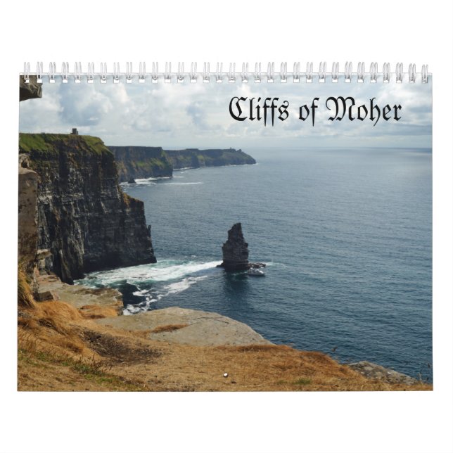 Calendario Cliffs of Moher 2020 inglés (Tapa)
