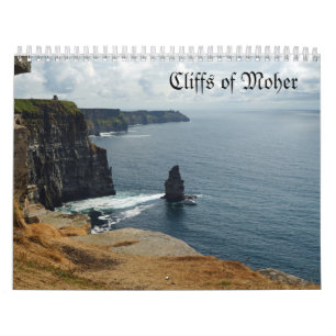 Calendario Cliffs of Moher 2020 inglés