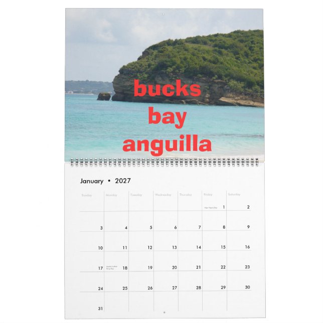 Calendario cnv00029, diseño fleming de denis (Jan 2027)
