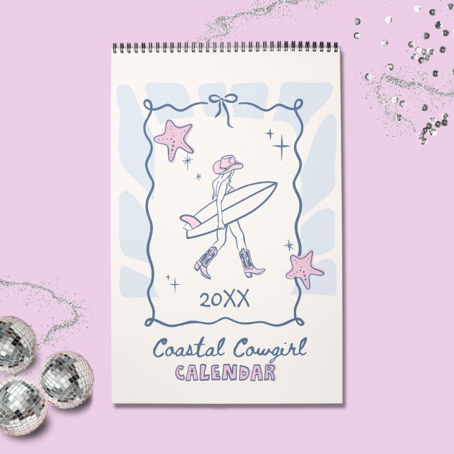 Calendario Coastal Cowgirl Girly Planner (Coastal Cowgirl Girly Planner Calendar)