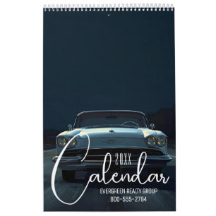 Calendario Coches Clásicos Antiguos 2027