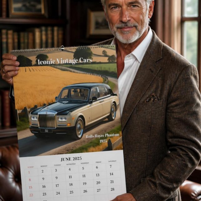Calendario Coches Clásicos Icónicos (Subido por el creador)