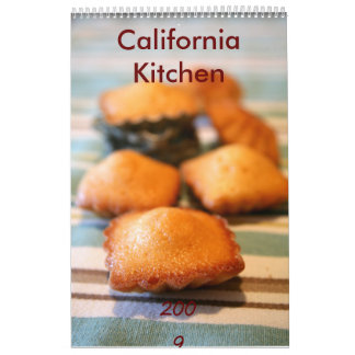 Calendario Cocina de California