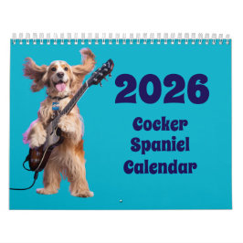 Calendario Cocker Spaniel Calendar