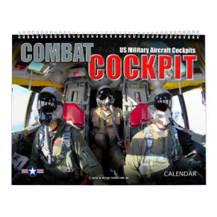 Calendario COCKPIT COMBAT - Cockpits de aviones militares est
