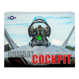 Calendario COCKPIT COMBAT - Cockpits de aviones militares est