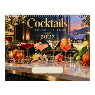 Calendario Cócteles a lo largo del año Glamour Bar