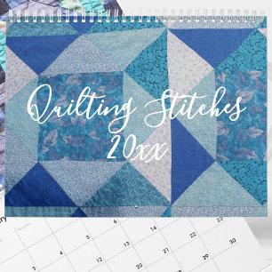 Calendario Colcha editable de fotografía todo el año