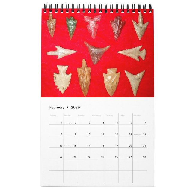 CALENDARIO COLECCIÓN DE ARROWHEAD (Feb 2026)