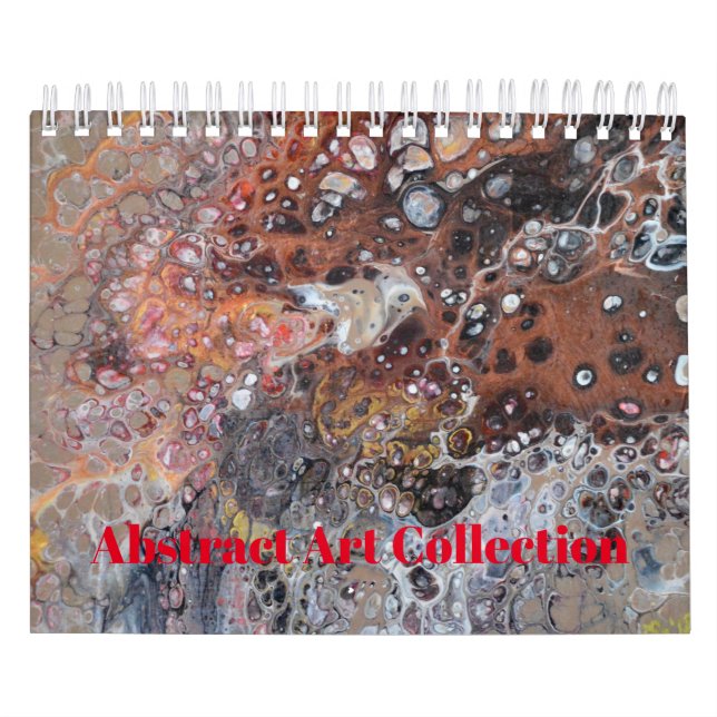 Calendario Colección de arte abstracta (Tapa)