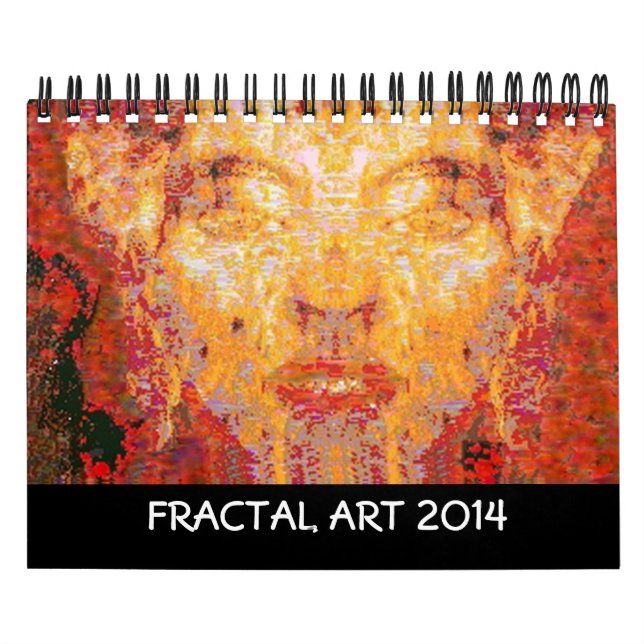 CALENDARIO COLECCIÓN DE ARTE FRACTAL DE 2014 (Tapa)