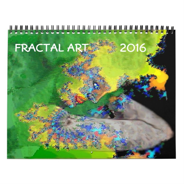 CALENDARIO COLECCIÓN DE ARTE FRACTAL DE 2016 (Tapa)