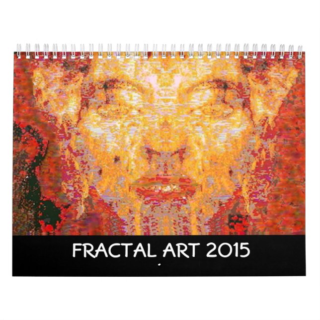CALENDARIO COLECCIÓN DE ARTE FRACTAL DE 2017 (Tapa)