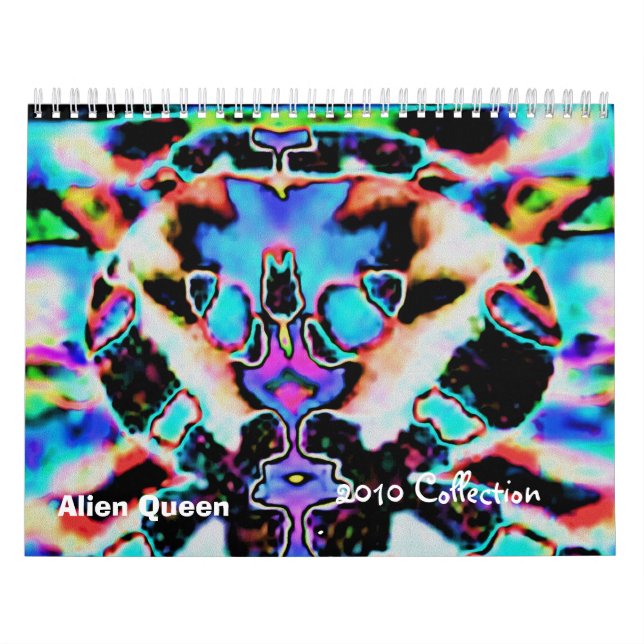 Calendario Colección de artes rara extranjera (Tapa)