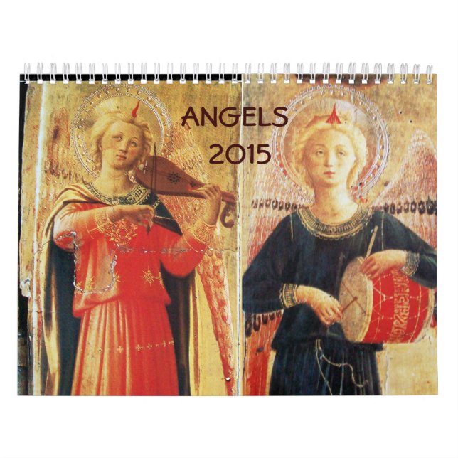 CALENDARIO COLECCIÓN DE BELLAS ARTES ANGELS 2015 (Tapa)