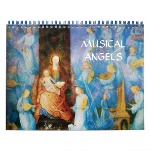 CALENDARIO COLECCIÓN DE BELLAS ARTES DE ÁNGELES MUSICALES 201