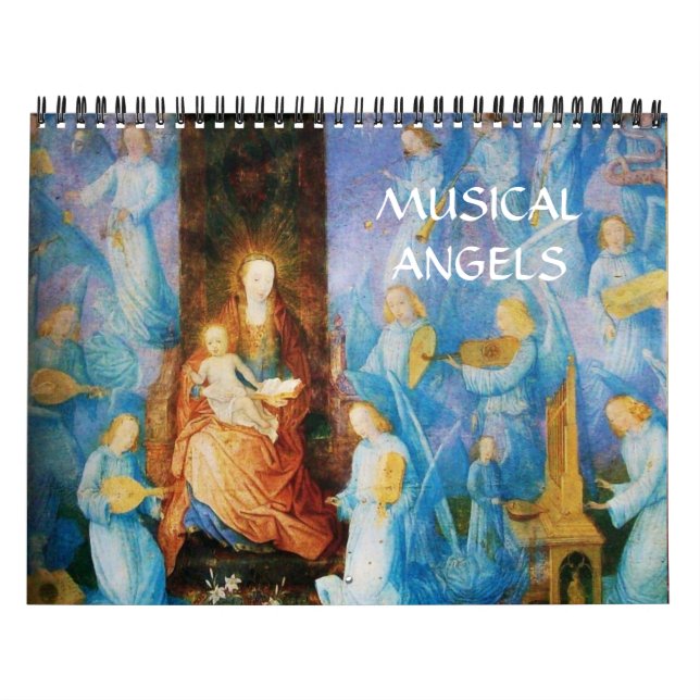 CALENDARIO COLECCIÓN DE BELLAS ARTES DE ÁNGELES MUSICALES 201 (Tapa)