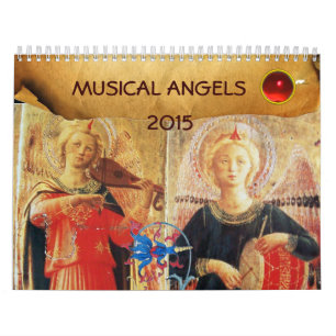 CALENDARIO COLECCIÓN DE BELLAS ARTES DE ÁNGELES MUSICALES 201
