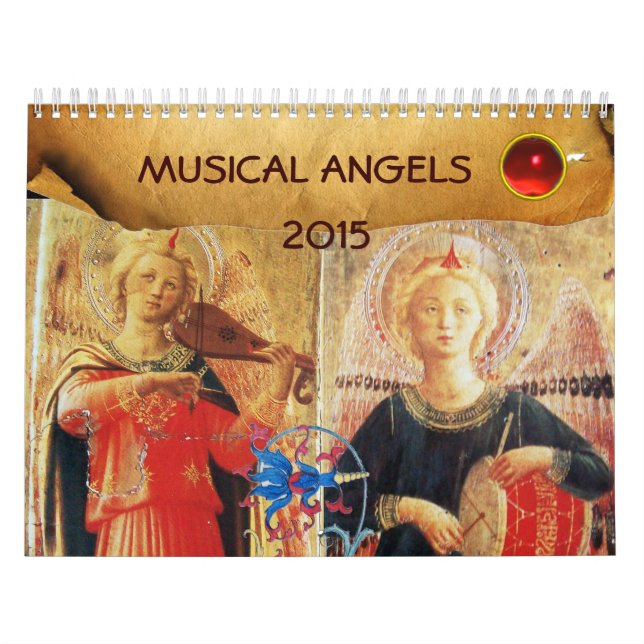 CALENDARIO COLECCIÓN DE BELLAS ARTES DE ÁNGELES MUSICALES 201 (Tapa)