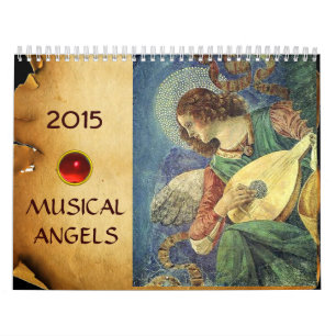 CALENDARIO COLECCIÓN DE BELLAS ARTES DE ÁNGELES MUSICALES 201