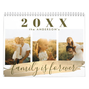 Calendario Colección de Fotos Familiares