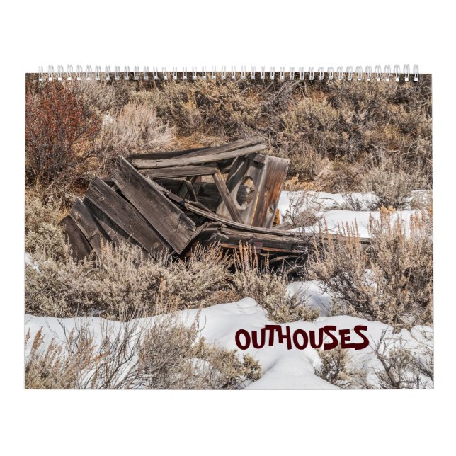 Calendario Colección de Outhouses (Tapa)