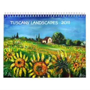 CALENDARIO COLECCIÓN DE PAISAJES DE TOSCANA 2017