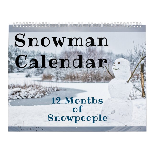 Calendario Colección Snowman de Snowman (Tapa)